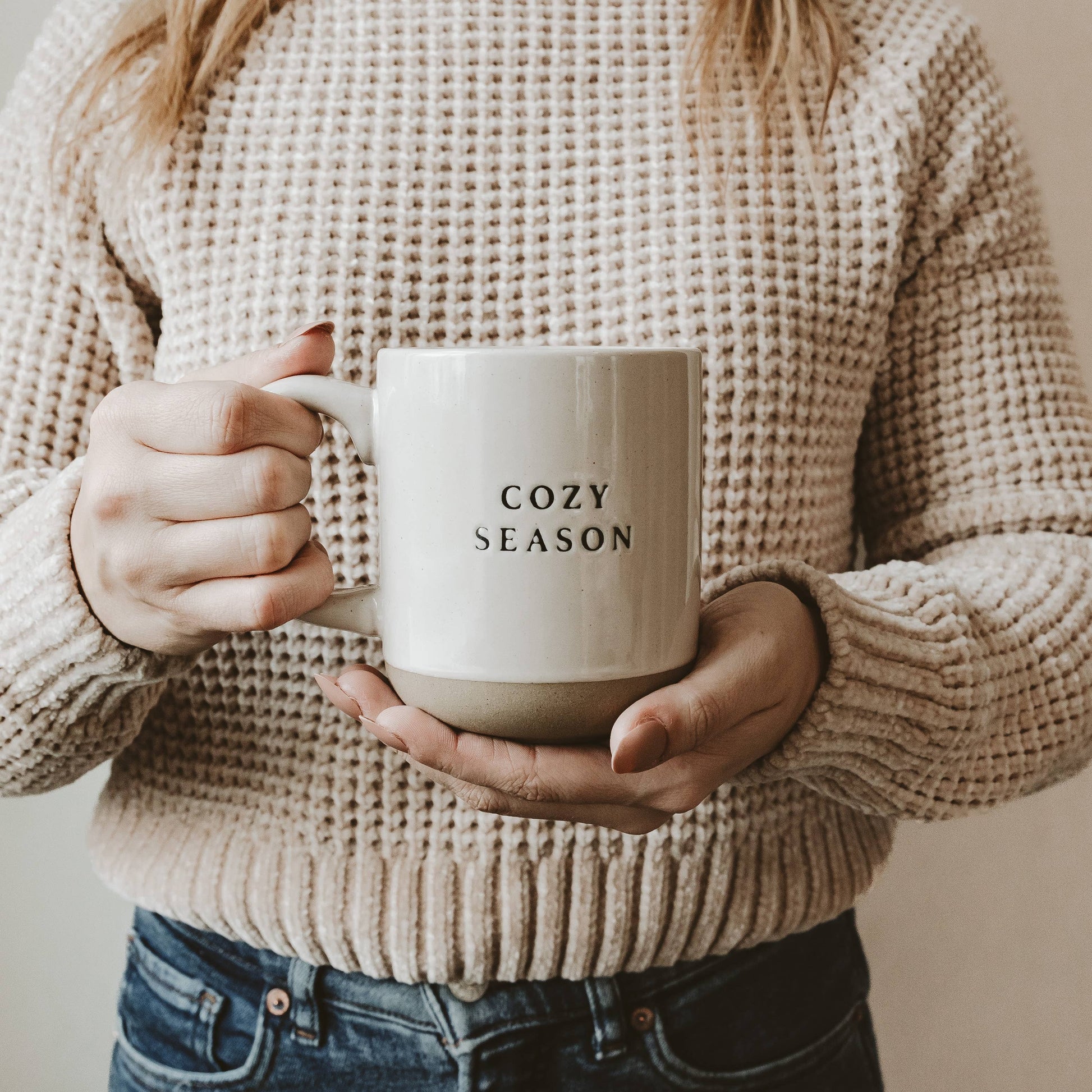 COZY SEASON STONEWARE MUG