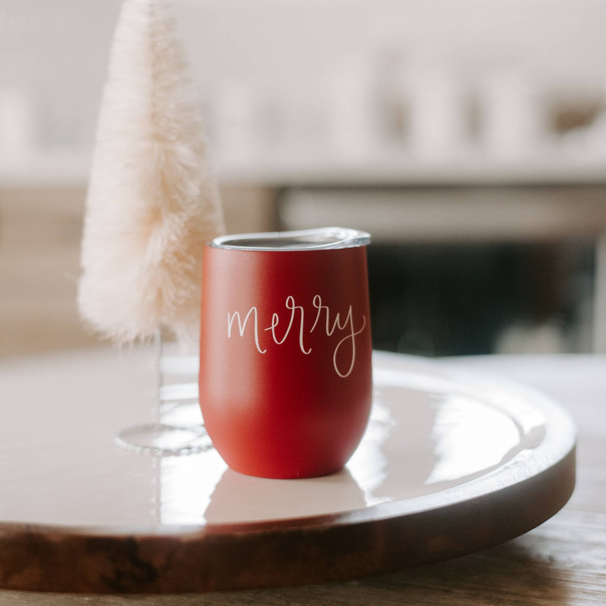 MERRY WINE TUMBLER