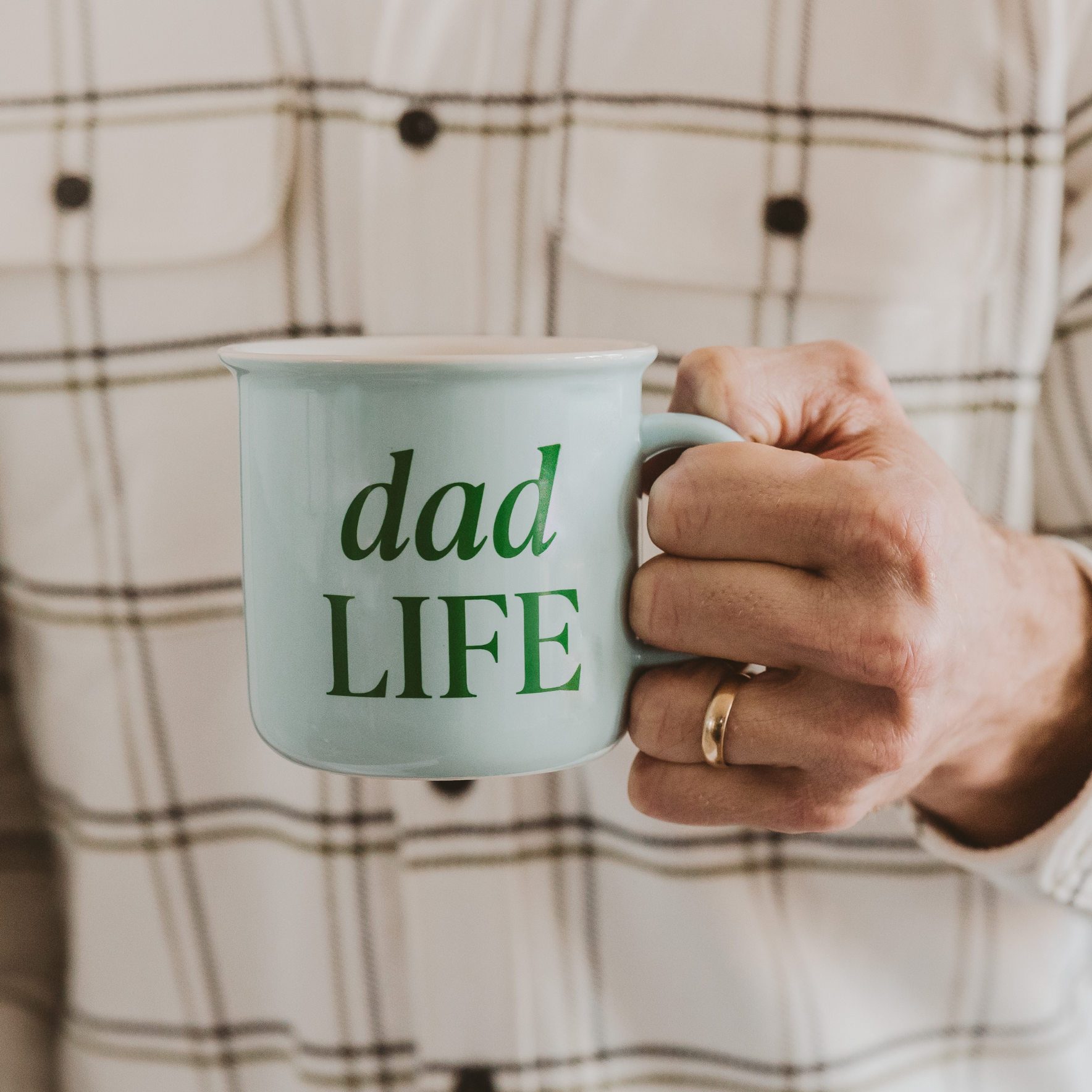 DAD LIFE CAMPFIRE MUG