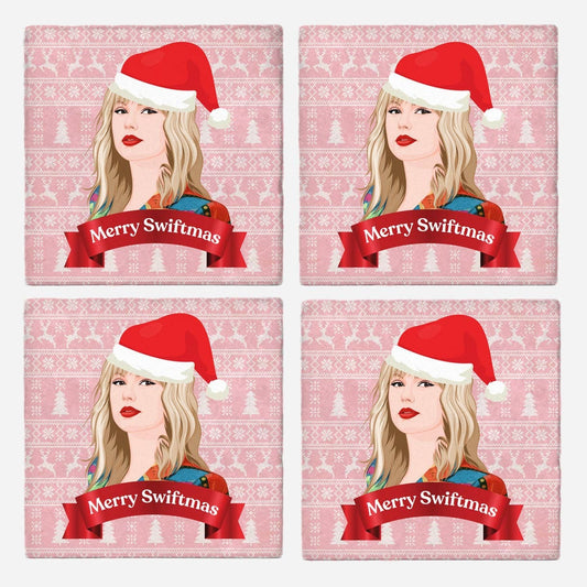 MERRY SWIFTMAS COASTERS