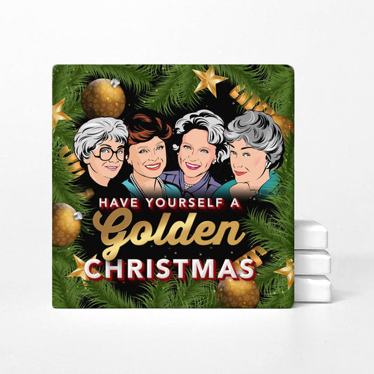 GOLDEN GIRLS CHRISTMAS COASTERS