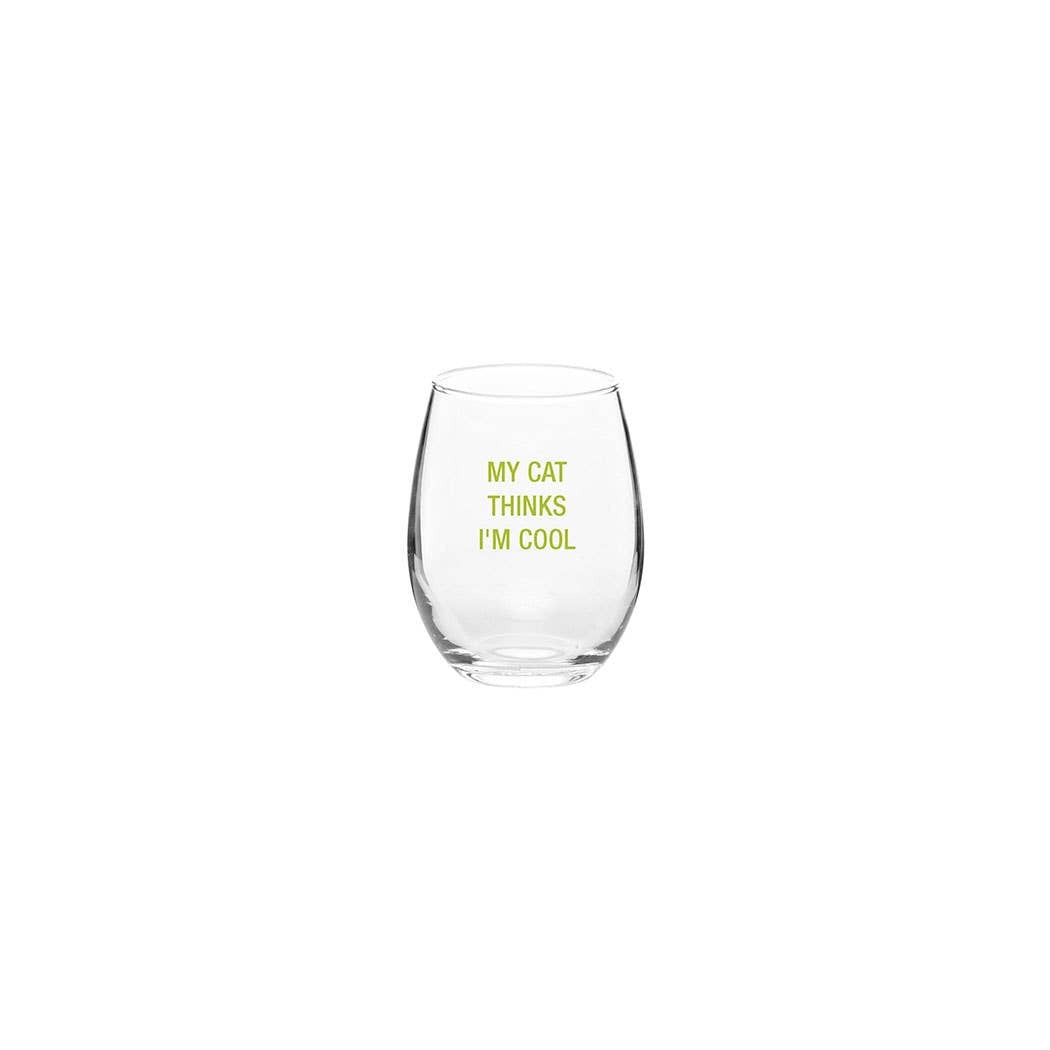 CAT THINKS I'M COOL WINE