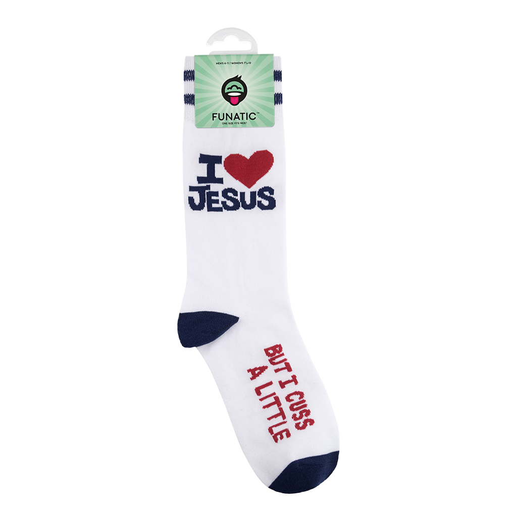 I LOVE JESUS SOCKS