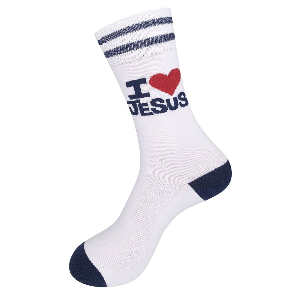 I LOVE JESUS SOCKS