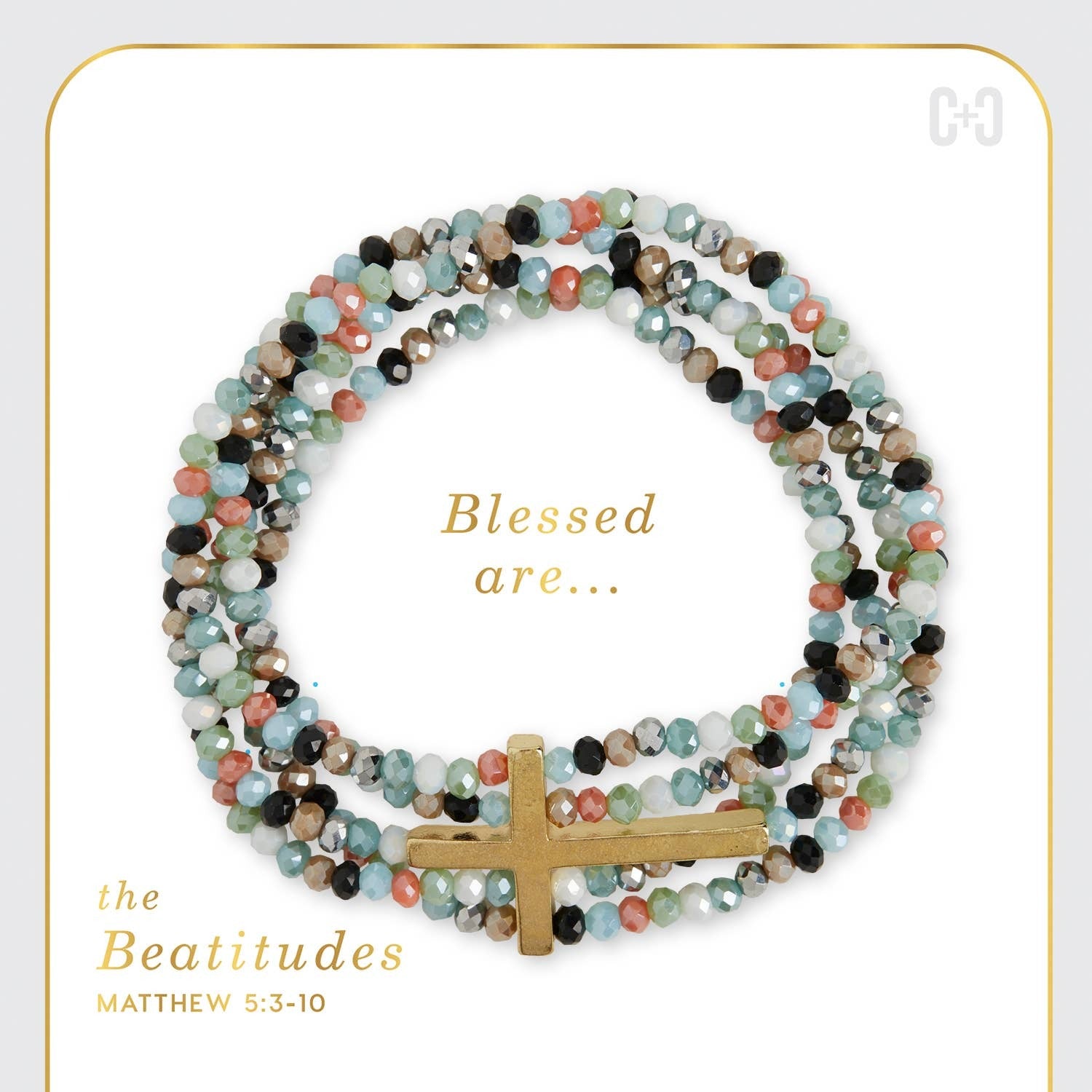 CROSS BRACELET GOLD
