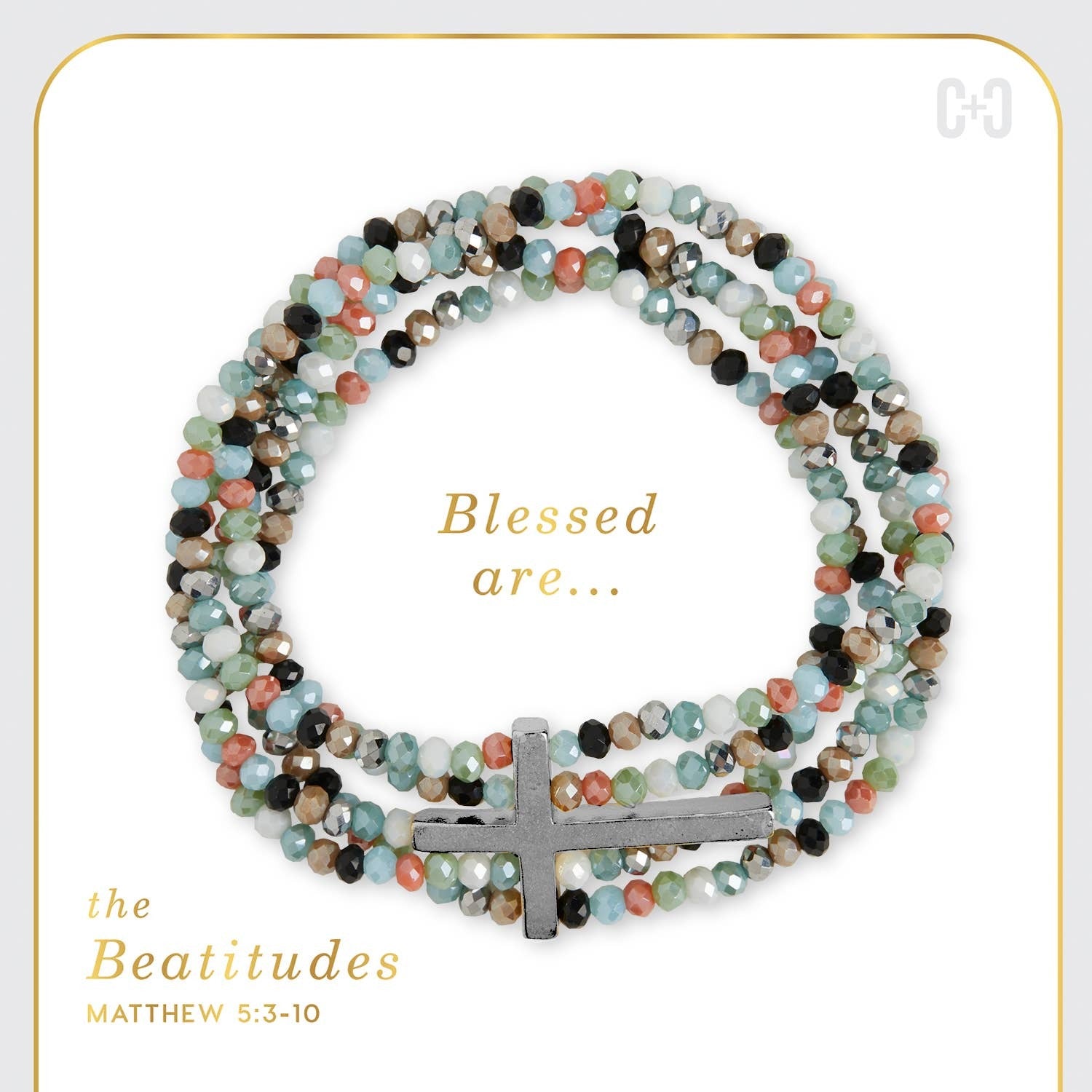 CROSS BRACELET GOLD