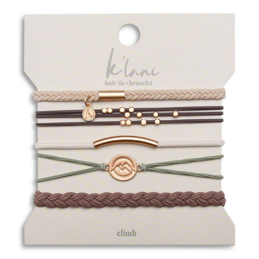 CLIMB HAIR TIE BRACELET