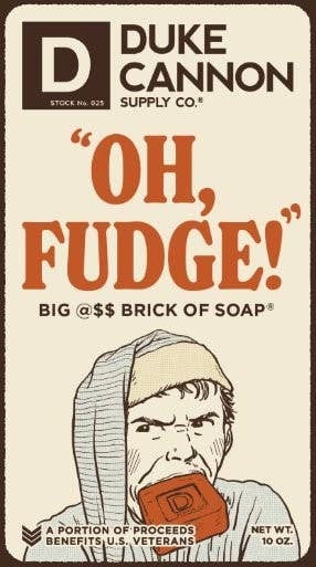 OH, FUDGE SOAP