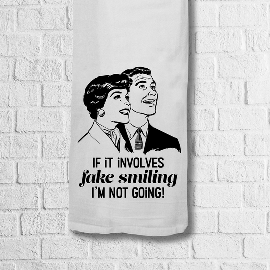 FAKE SMILING K TOWEL