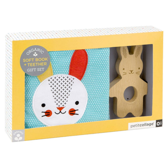 SOFT BOOK & TEETHER SET
