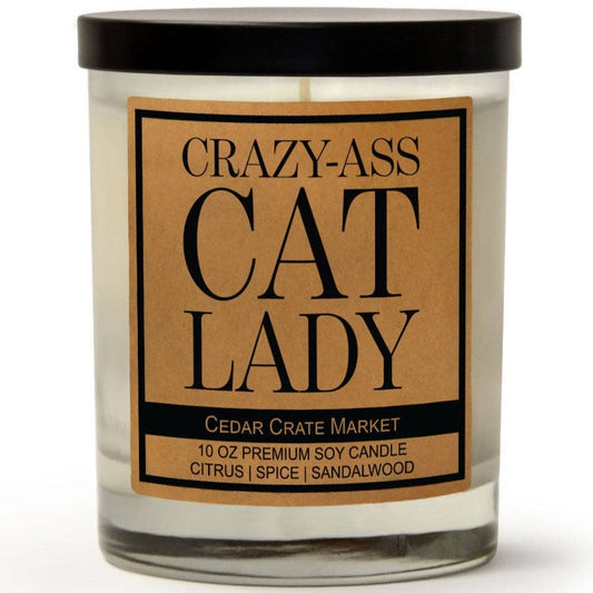 CRAZY CAT LADY CANDLE