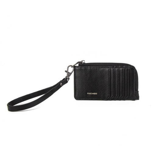 QUINN CARD WALLET CHOCOLATE