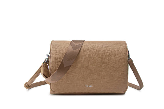 GIANNA CROSSBODY BAG LATTE