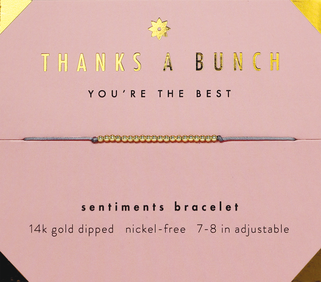 THANKS BRACELET