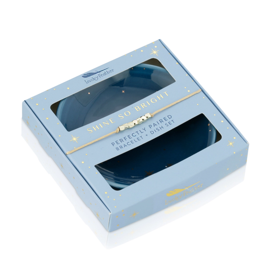 SHINE BRACELET + DISH SET