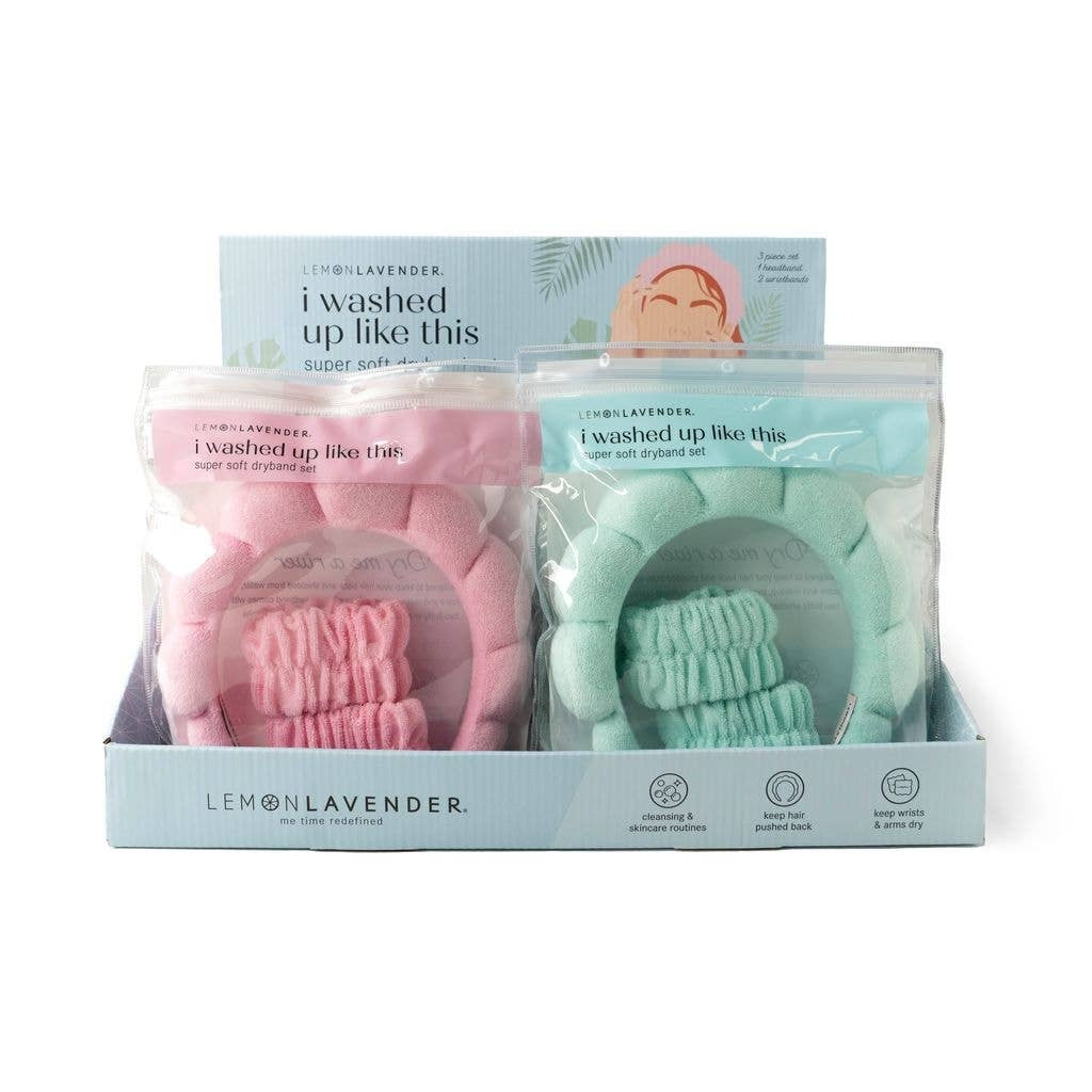 WASHED UP HEAD/WRISTBAND SET