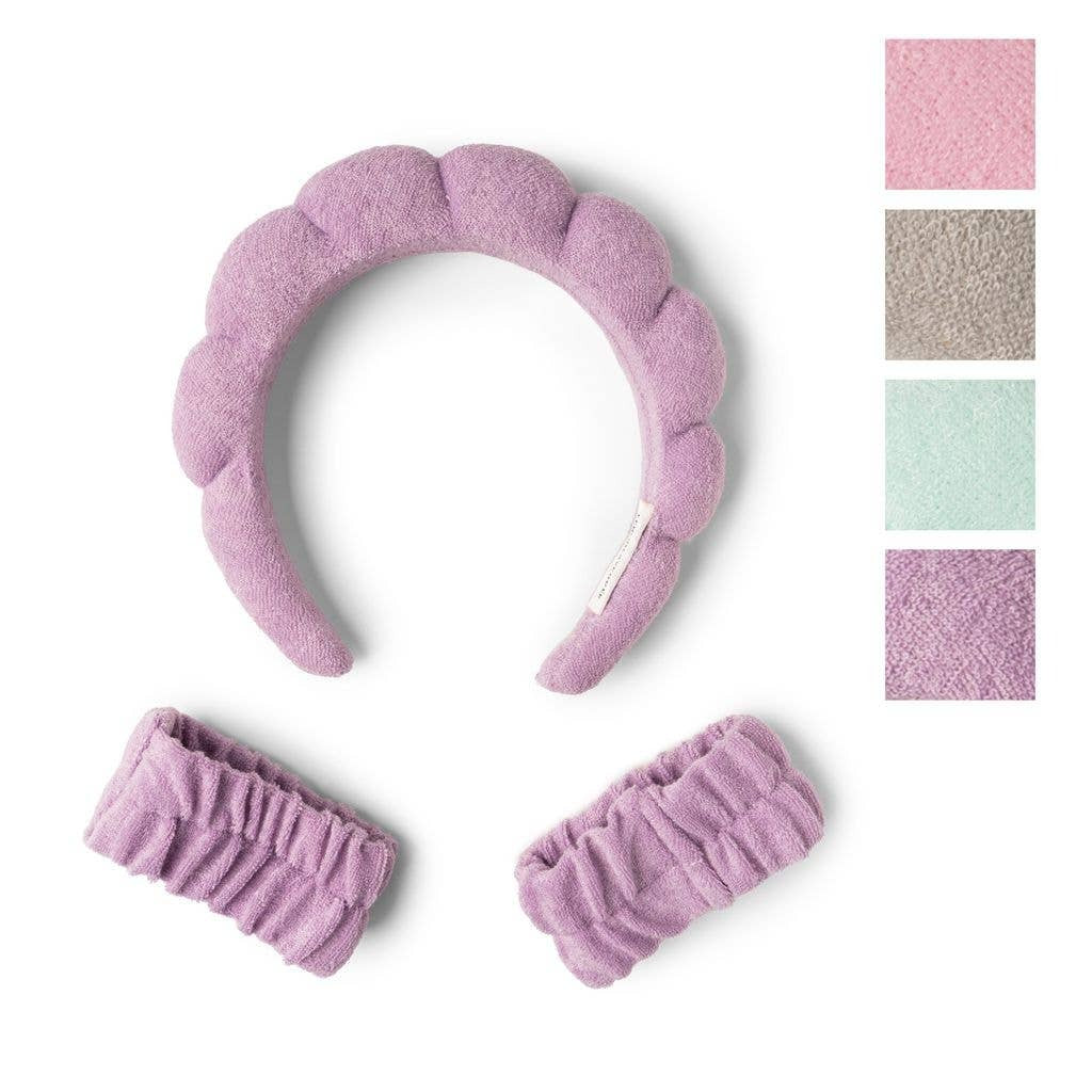 WASHED UP HEAD/WRISTBAND SET