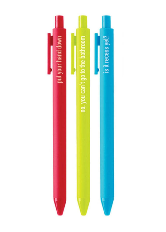 WORLD'S BEST TEACHER PENS
