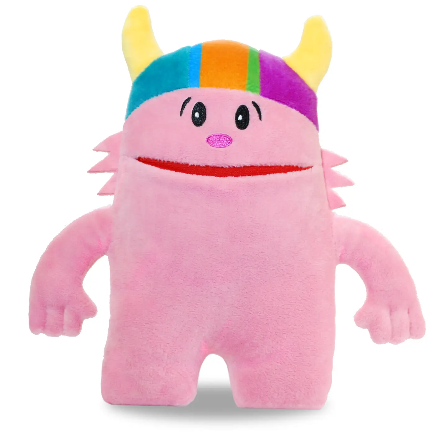 PINK MONSTER TOOTH PILLOW