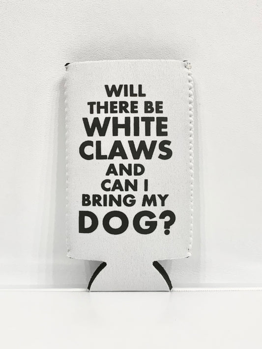 WHITE CLAW KOOZIE