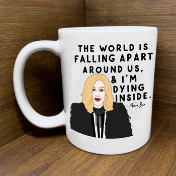 FALLING APART MUG