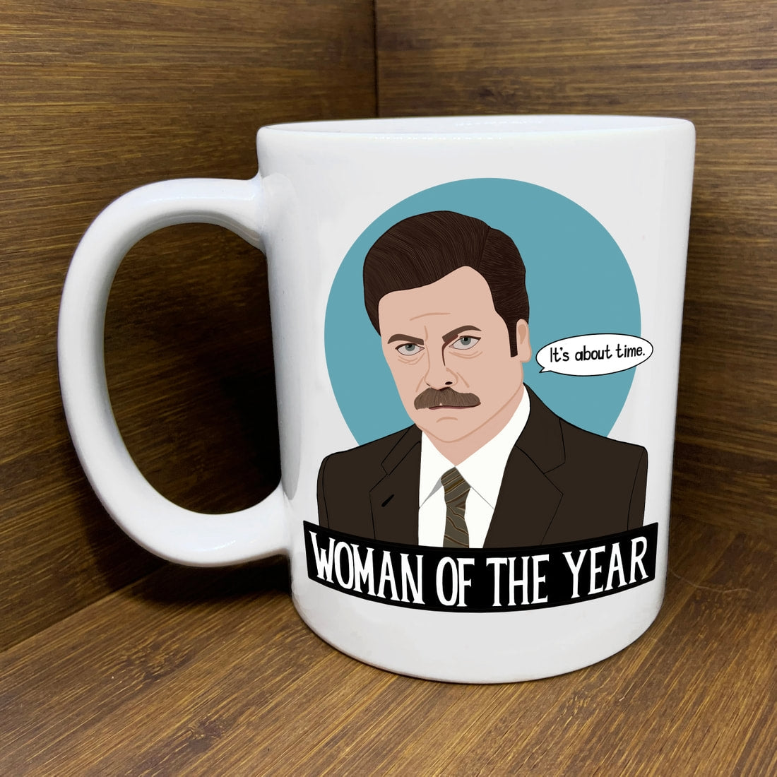 WOMAN OF THE YEAR MUG