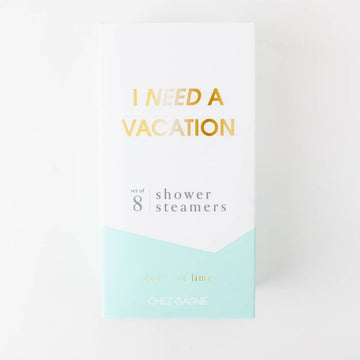 VACATION SHOWER STEAMERS