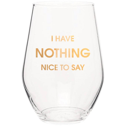 NOTHING NICE TO SAY WINE