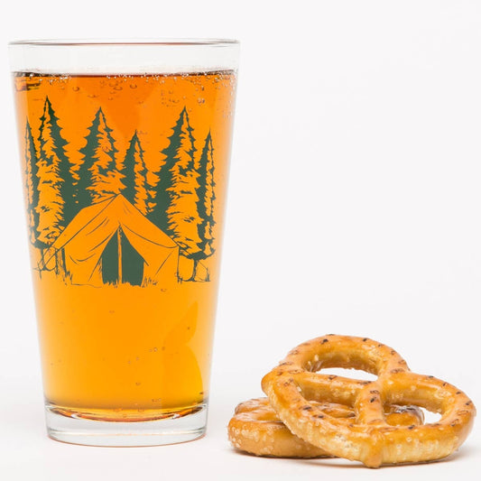 CAMPING PINT GLASS