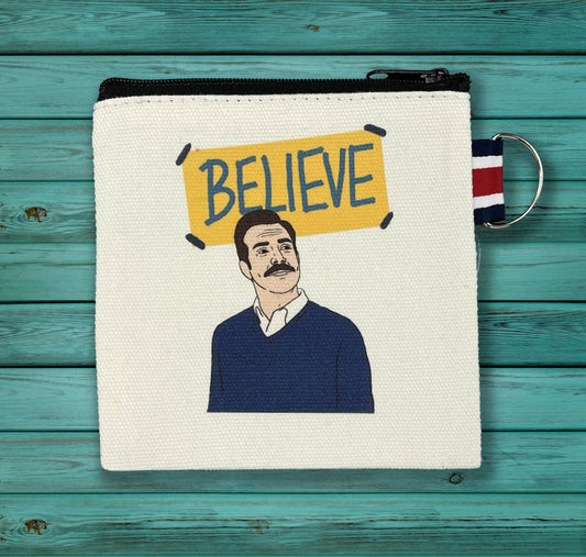 TED LASSO BELIEVE POUCH