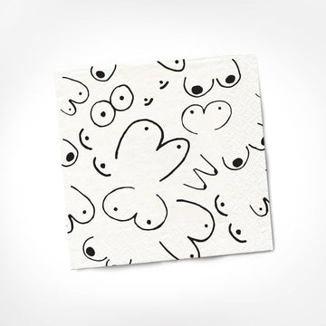BOOBS COCKTAIL NAPKIN