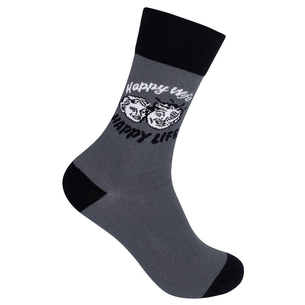 HAPPY WIFE. HAPPY LIFE. SOCKS