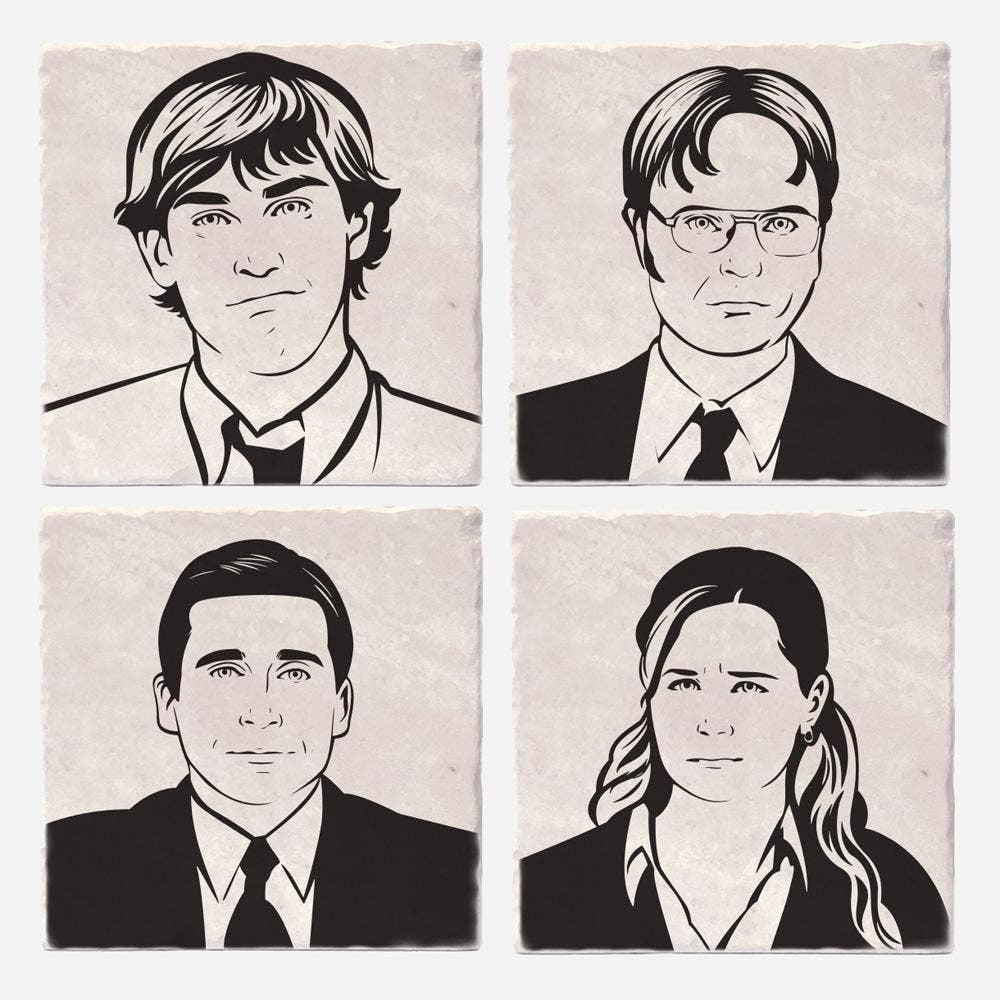 THE OFFICE COASTERS