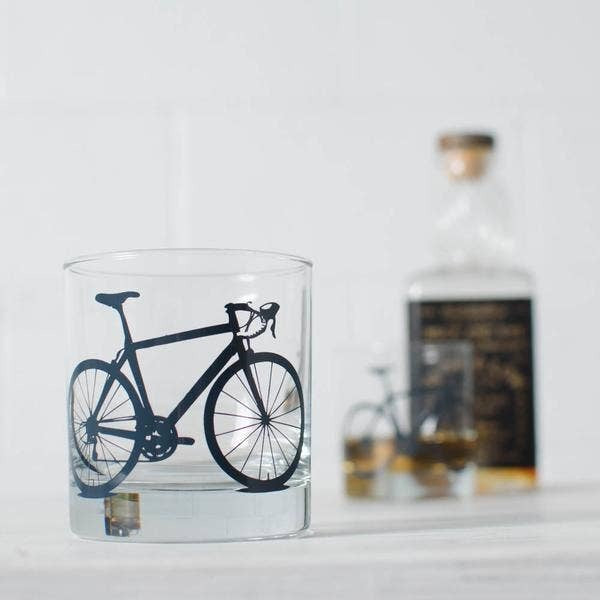 BICYCLE ROCKS GLASS