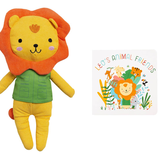 LION TOY AND BOOK SET