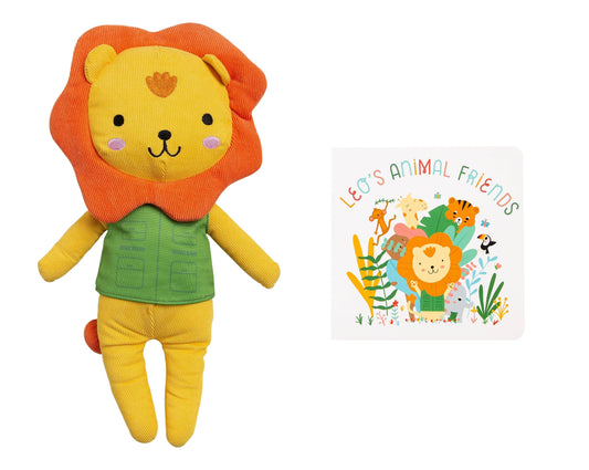 LION TOY AND BOOK SET