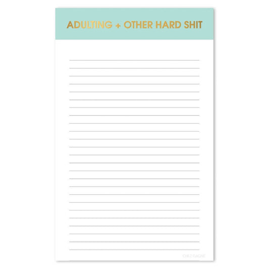 ADULTING + OTHER SHIT NOTEPAD