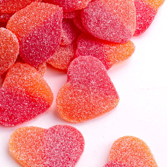 PEACH HEART GUMMIES