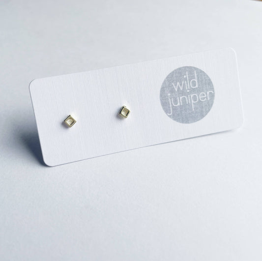 GOLD TINY OPEN SQUARE