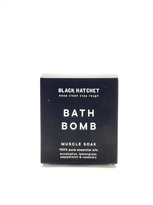 BLACK HATCHET BATH BOMB