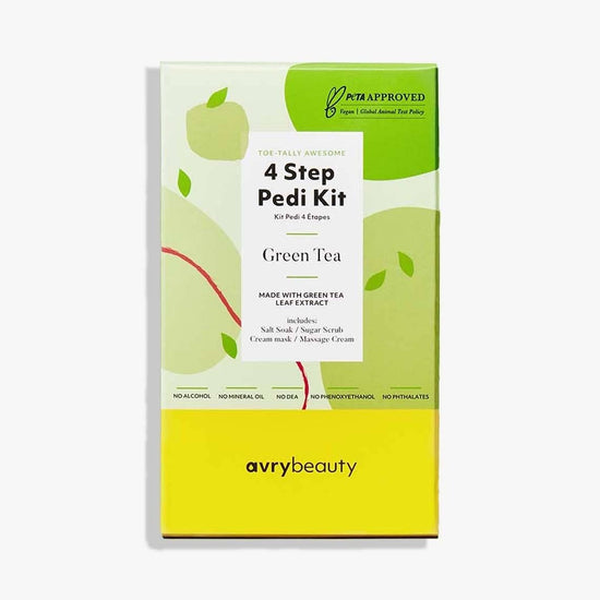 GREEN TEA 4 STEP PEDI KIT