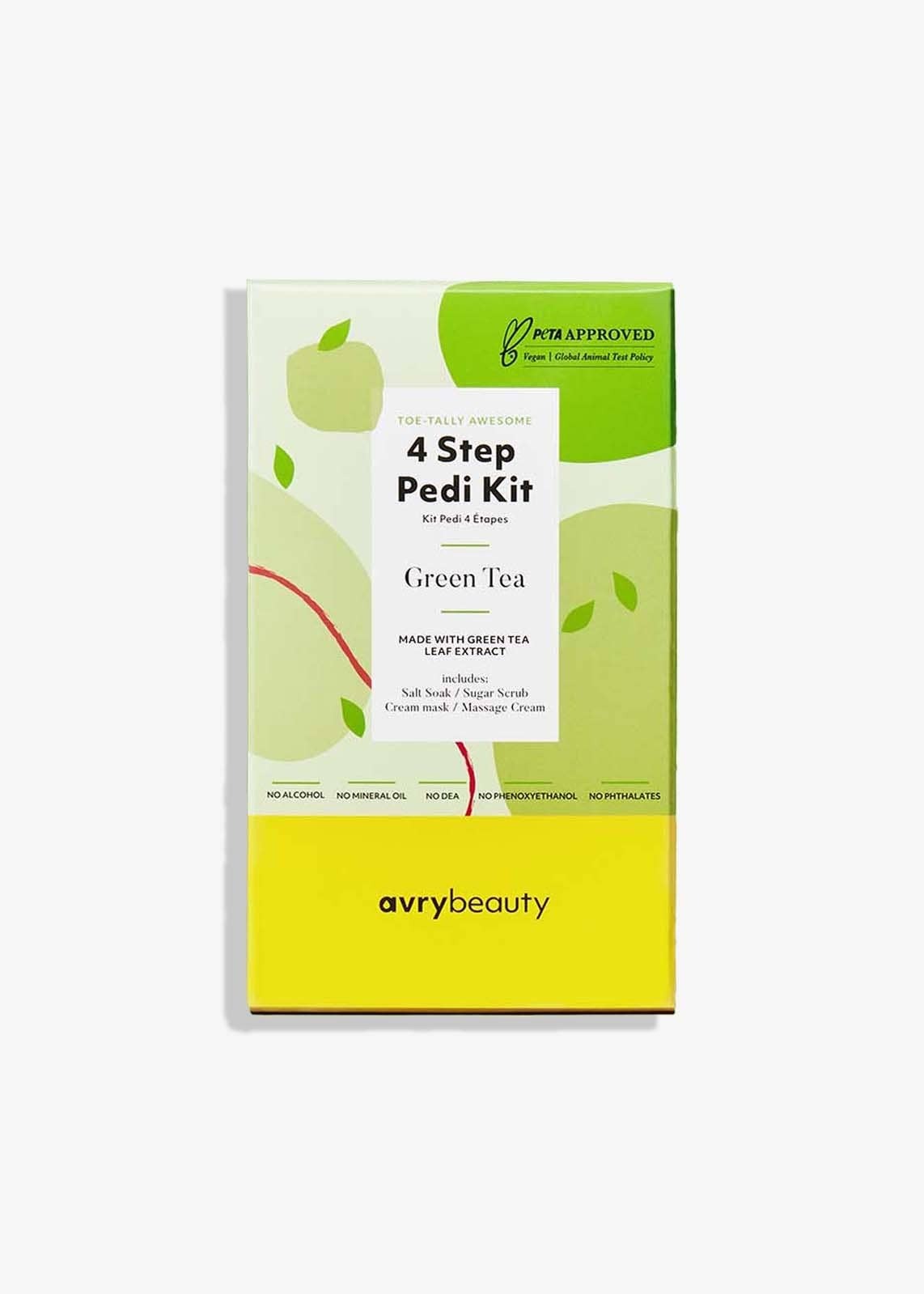 GREEN TEA 4 STEP PEDI KIT
