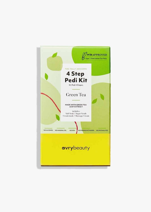 GREEN TEA 4 STEP PEDI KIT