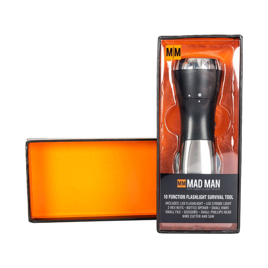 10 FUNCTION FLASHLIGHT SURVIVAL TOOL