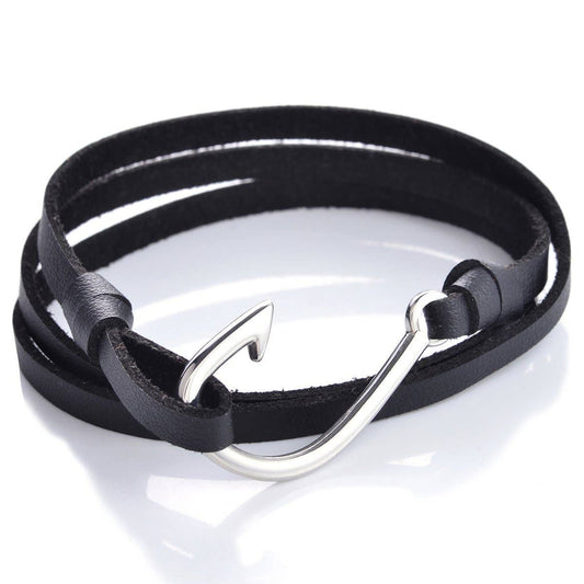 ANGLER LEATHER BRACELET