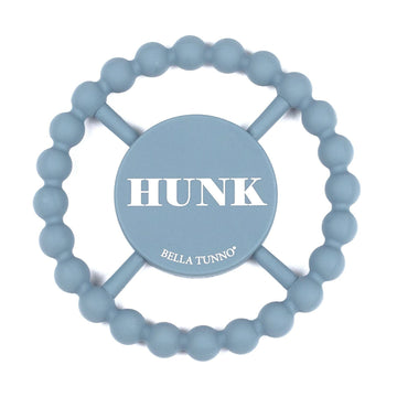 HUNK BLUE HAPPY TEETHER