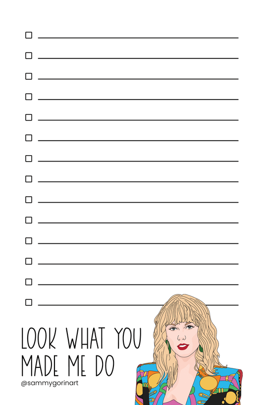 TAYLOR SWIFT MADE ME DO NP