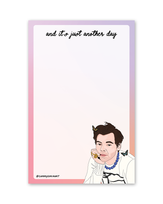 JUST ANOTHER DAY NOTEPAD