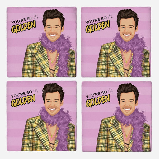 HARRY STYLES COASTER SET