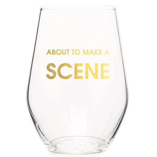 ABOUT TO MAKE A SCENE WINE